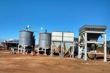 Zimbabwe 100 tons CIP plant